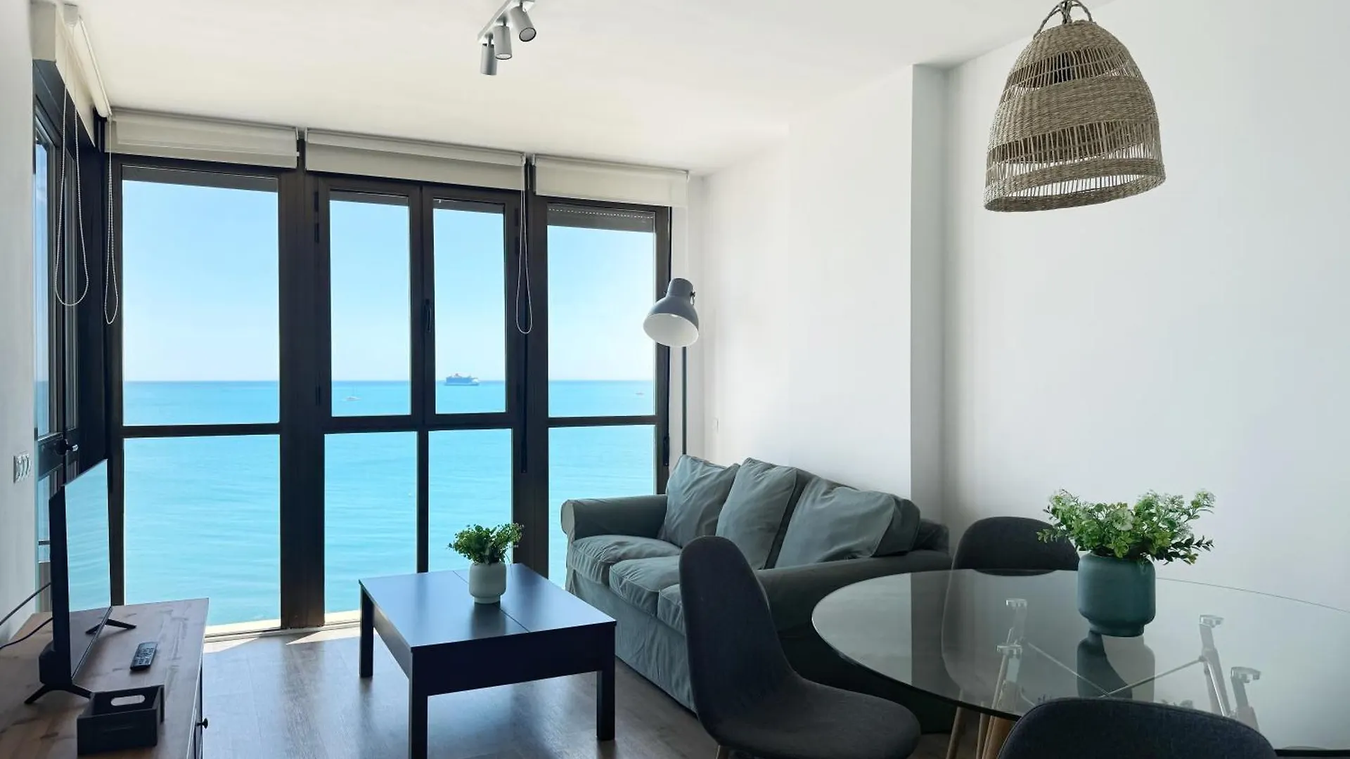 公寓 Apartamento Malagueta Premium Con Terraza Y Vistas Al Mar 马拉加