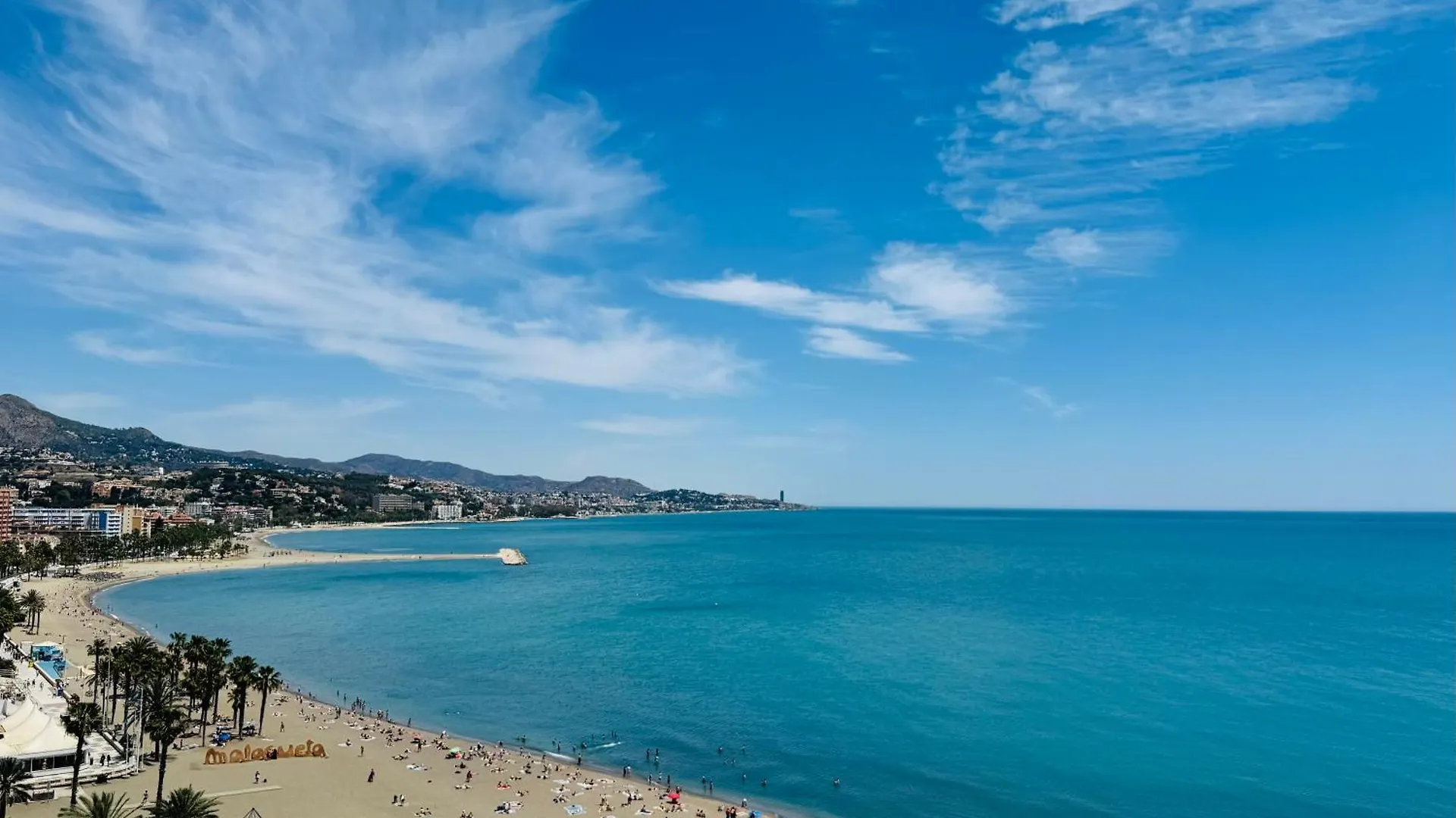 Apartamento Malagueta Premium Con Terraza Y Vistas Al Mar Malaga Hiszpania