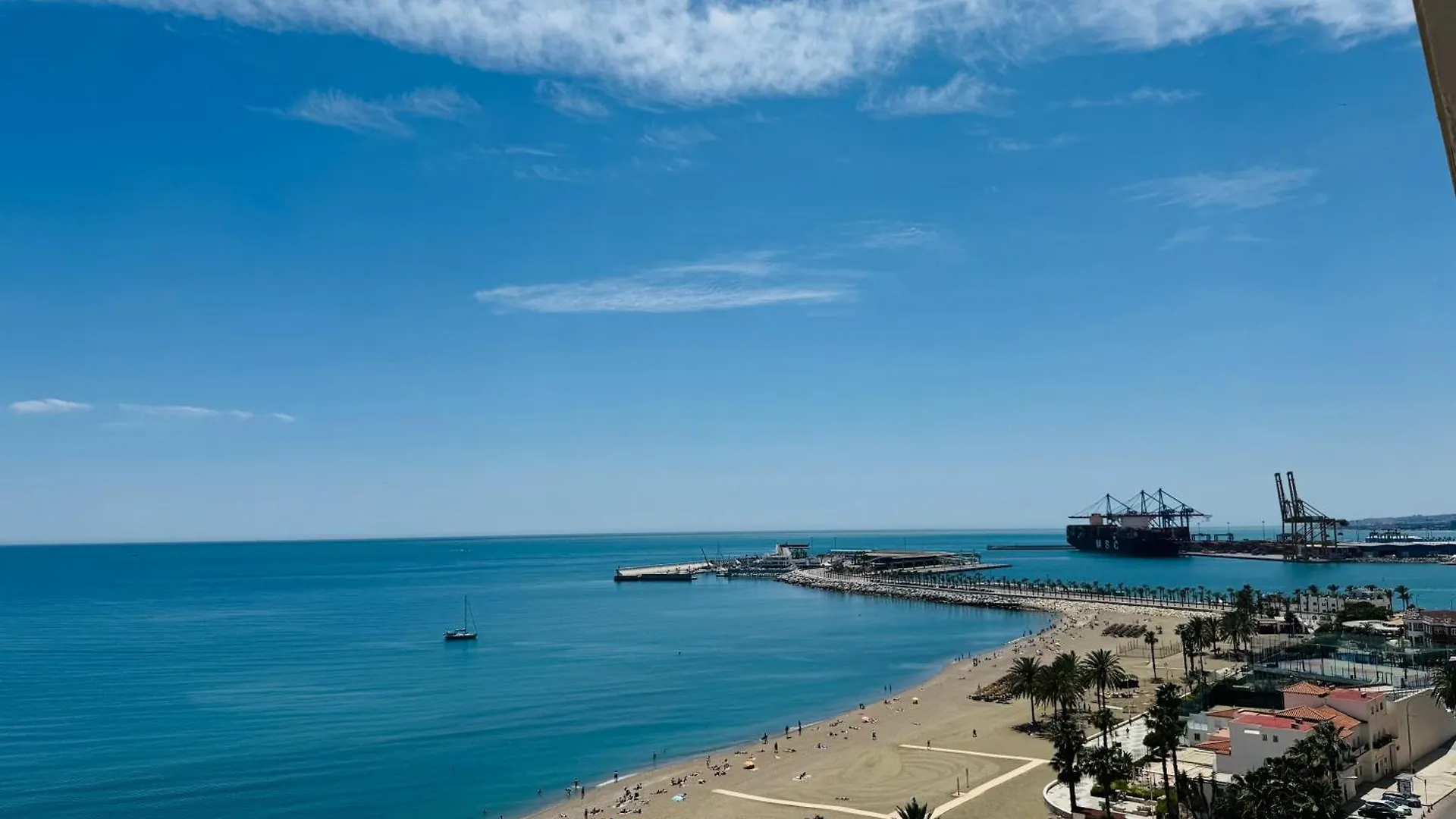 Apartamento Malagueta Premium Con Terraza Y Vistas Al Mar Malaga Apartament